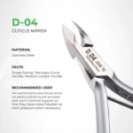 Nghia Nipper D-04 – Professional Cuticle Nipper for Manicure & Pedicure - Image 2