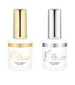 iGel Beauty Duo: Gel Base Coat & No Cleanse Top Coat Set (15 ml)