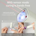 LED/UV Nail Lamp Strip – Rechargeable Cordless Mini UV Gel Nail Curing Lamp - Image 6
